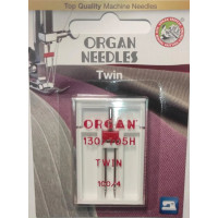 ИГЛА ДВОЙНАЯ УНИВЕРСАЛЬНАЯ ORGAN TWIN № 100/4 (1шт)