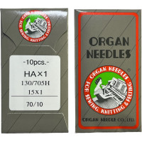 Голки ORGAN UNIVERSAL HAx1 № 70 10 шт