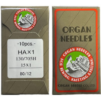 Иглы ORGAN UNIVERSAL HAx1 № 80 10 шт