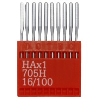 Побутові швейні голки Dotec HAx1, 705H 16/100 10 шт.