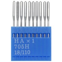 Побутові швейні голки Dotec HAx1, 705H 18/110 10 шт.