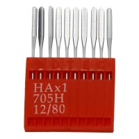 Побутові швейні голки Dotec HAx1, 705H 12/80 10 шт.