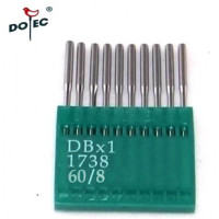 Промышленные швейные иглы Dotec DBx1, № 60 для прямострочных машин, 10 шт.
