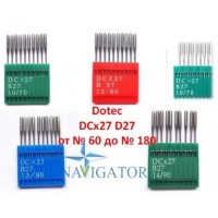 Промислові голки Dotec DCx27, B27, 10 шт.