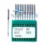 Промислові швейні голки Dotec DCx27 BP№ 90, B27 SES № 90 для оверлоків