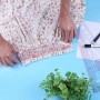 Прямая лекальная линейка для раскроя и разметки ткани, 55 cм + Линейка портновская 1 м