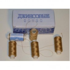 Нитка джинсова колір гірчиця, № 436