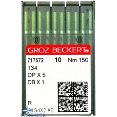 Промислові швейні голки 134, DPx5 № 150 упаковка 100 шт