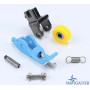 Лапка тефлоновая для отстрочки с роликом TSP-18R 1,6; 3,2; 4,8; 6,4 mm